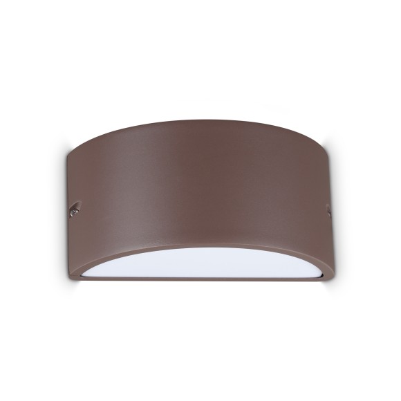 Ideal lux 370941 Außenwandleuchte REX E27 | braun