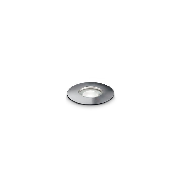 Ideal lux 371061 LED Bodenleuchte ROCKET | 1W integrierte LED-Quelle | 60lm | 4000K | chrom
