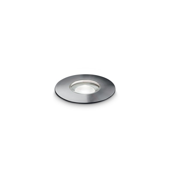 Ideal lux 371085 LED Bodenleuchte ROCKET | 3W integrierte LED-Quelle | 130lm | 4000K | chrom