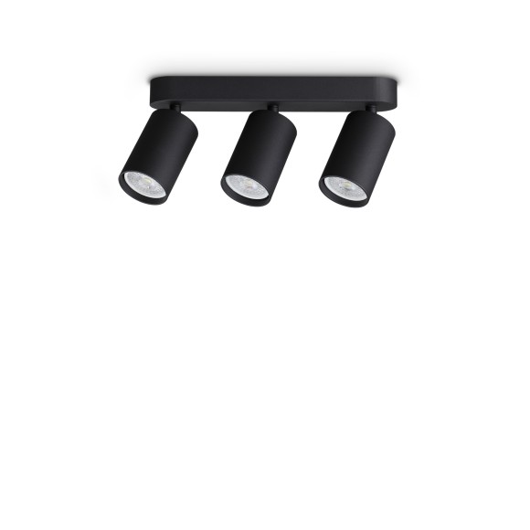 Ideal lux 371252 Spot-Deckenleuchte DYNAMITE  GU10 | schwarz