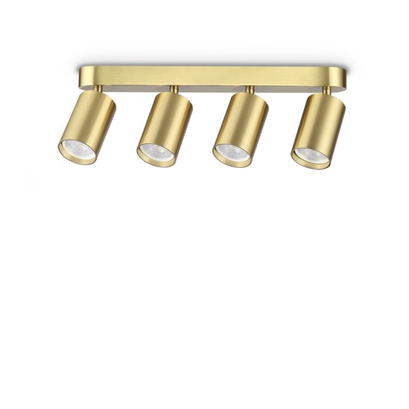 Ideal lux 371351 Spot-Deckenleuchte DYNAMITE  GU10 | bronze