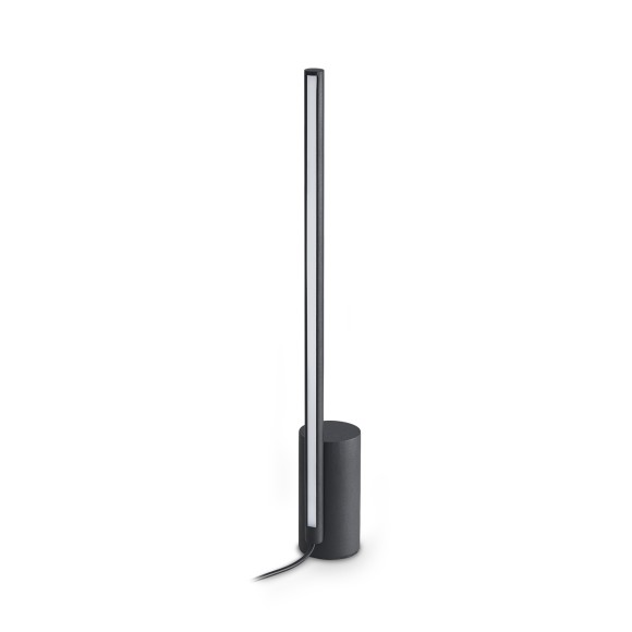 Ideal lux 371870 LED Tischlampe ESSENCE  | 12W integrierte LED-Quelle | 650lm | 3000K | mit Schalter | mit Schalter | schwarz
