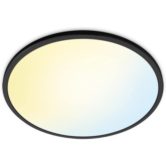 Philips WiZ 8720169071018 LED Deckenleuchte SuperSlim | 32W integrierte LED-Quelle | 3800lm | 2700-6500K