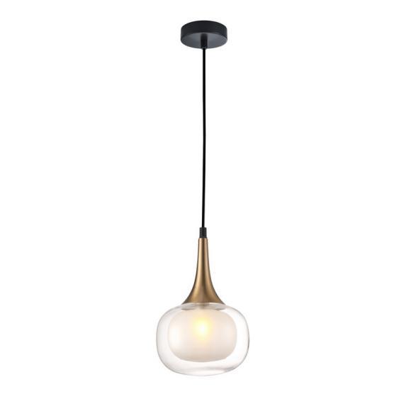 Italux PND-99709-1-BRO-CL Pendelleuchte Konila G9