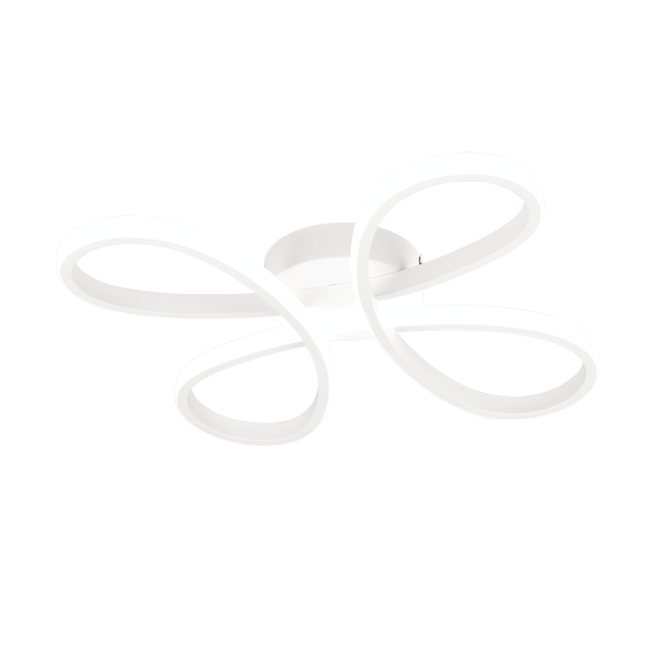 Trio T645610131 LED Deckenleuchte FLY | 22W integrierte LED-Quelle | 2600lm | 4000K
