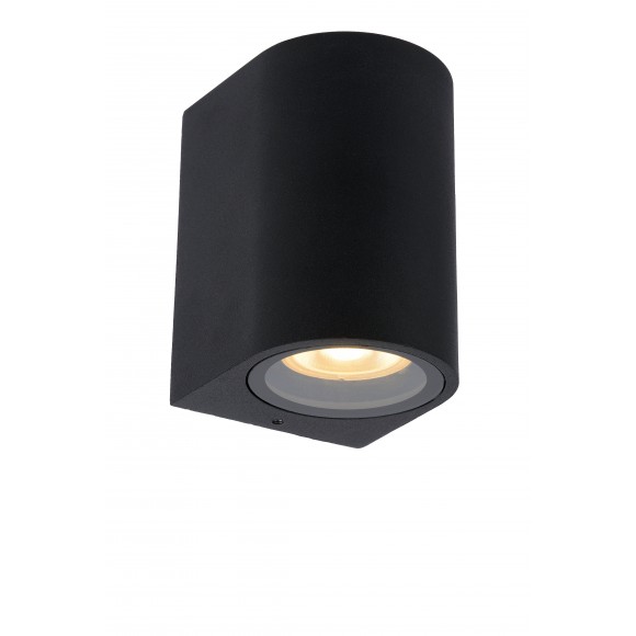 Lucide 69801/01/30 Außenwandlampe Zaro 1x35w | Gu10 | IP44 - Bin, Fleck, dimmbar