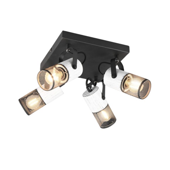 Trio T804300434 Spot-Deckenleuchte TOSH E14