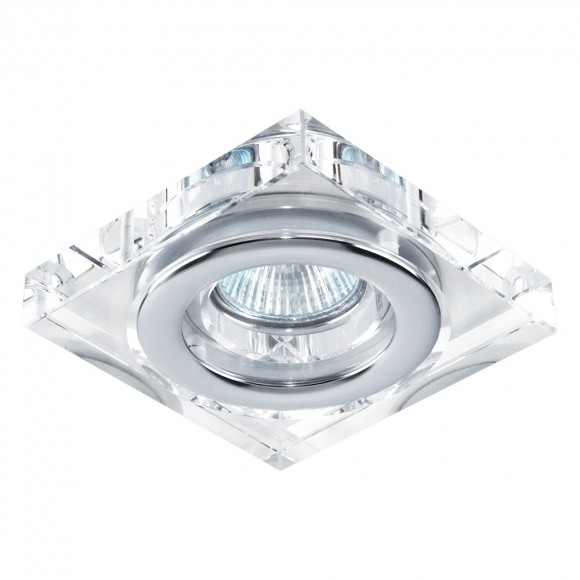 Emithor 71040 ELEGANT BATHROOM Einbauleuchte GU10 / 50W, Chrom / Kristall, IP55