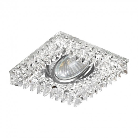 Emithor 71067 Kristall Movable Einbauleuchte GU10 / 50W, chrom