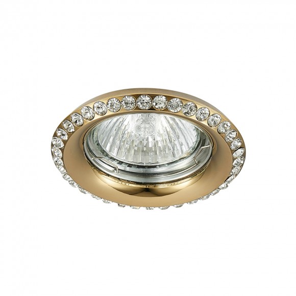 Emithor 71081 Kristall FIX FAMILY Einbauleuchte GU10 / 50W, gold