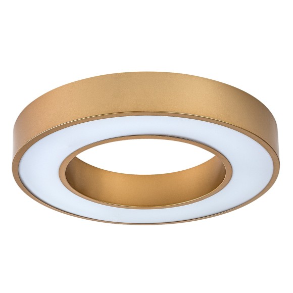 Rabalux 71362 LED Deckenleuchte Cirano | 24W integrierte LED-Quelle | 1420lm | 3000/4000/6000K | gold