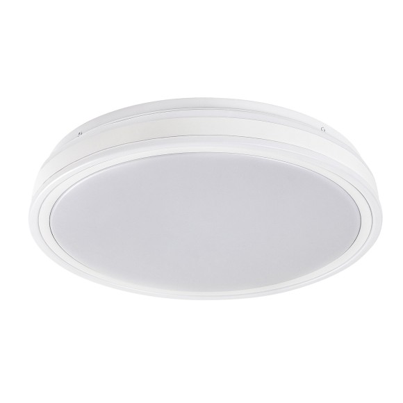 Rabalux 71413 LED Deckenleuchte Corlet | 23W integrierte LED-Quelle | 1900lm | 3000-6500K | Fernbedienung | Dimmer | weiß