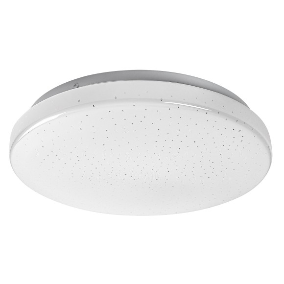 Rabalux 71444 LED Deckenleuchte Danny2 | 12W integrierte LED-Quelle | 960lm | 3000-6500K | Fernbedienung | Dimmer | weiß