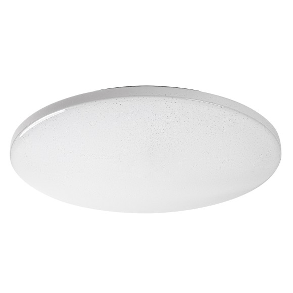 Rabalux 71448 LED Deckenleuchte Danny2 | 80W integrierte LED-Quelle | 5700lm | 3000-6500K | Fernbedienung | Dimmer | weiß