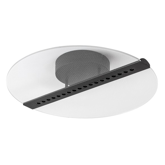 Rabalux 71483 LED Deckenleuchte Norael | 20W integrierte LED-Quelle | 1410lm | 3000K | schwarz