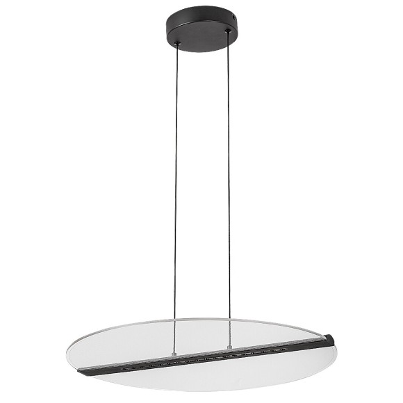 Rabalux 72483 LED Pendelleuchte Norael | 24W integrierte LED-Quelle | 1570lm | 3000K | schwarz