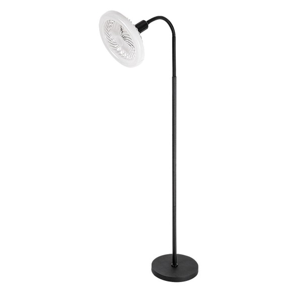 Rabalux 74031 Stehlampe Venturo | 16W E27 | 1600lm | 3000-6500K | mit Schalter | schwarz