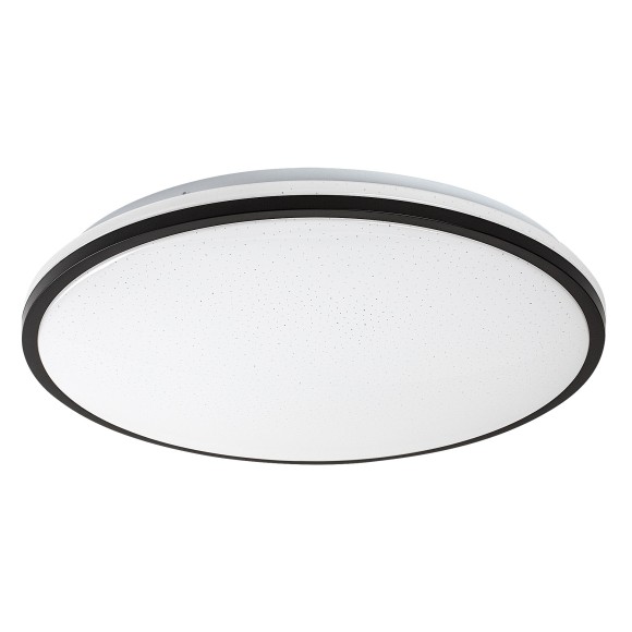 Rabalux 75064 LED Badezimmer-Deckenleuchte Slava | 40W integrierte LED-Quelle | 2500lm | 4000K | schwarz
