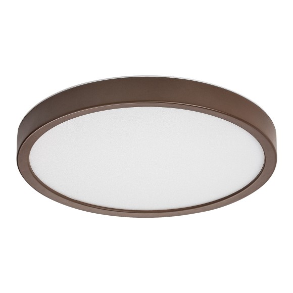 Rabalux 75080 LED Außen-Deckenleuchte Maurec | 18W integrierte LED-Quelle | 1540lm | 3000/4000/6000K | braun