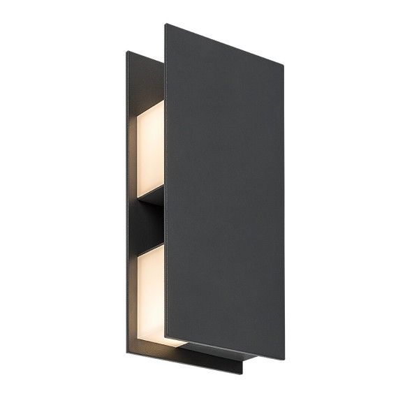 Rabalux 77063 LED Außenwandleuchte Kioni | 13W integrierte LED-Quelle | 680lm | 3000K | anthrazit