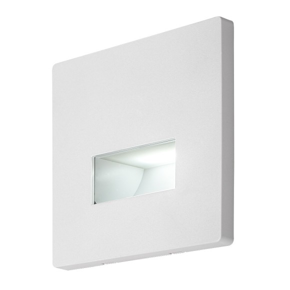 Rabalux 77196 LED Außenwandleuchte Lunca | 1W integrierte LED-Quelle | 50lm | 3000/4500/6500K | weiß