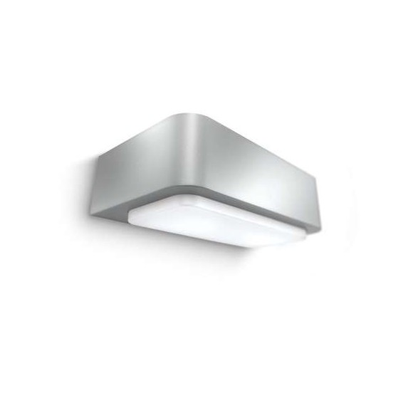 Philips Außenwandleuchte 1x13W G24q FLOWERBED - grau