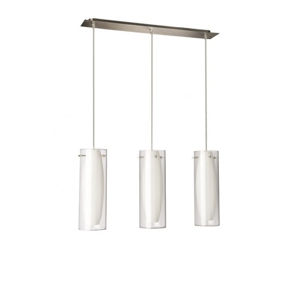 Philips Massive Pendelleuchte - Kronleuchter Maniok 3x11W E27 - weiß