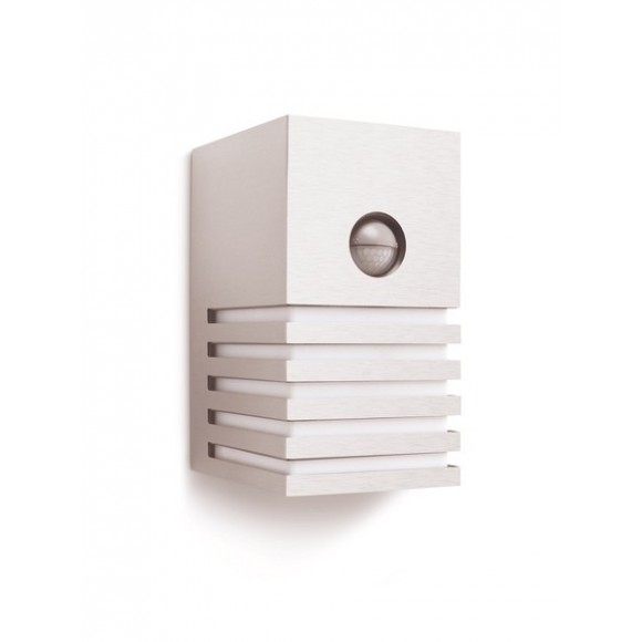 Philips 16411/47/16 Außenwandleuchte mit Bewegungssensor Veranda 1x20W | E27 | IP44