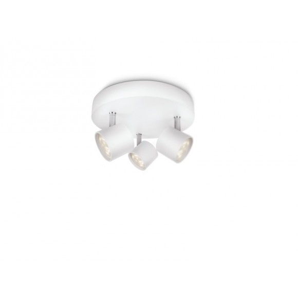 Philips 56243/31/16 LED Decken- und Spotleuchte 3x3W Star | 2700K