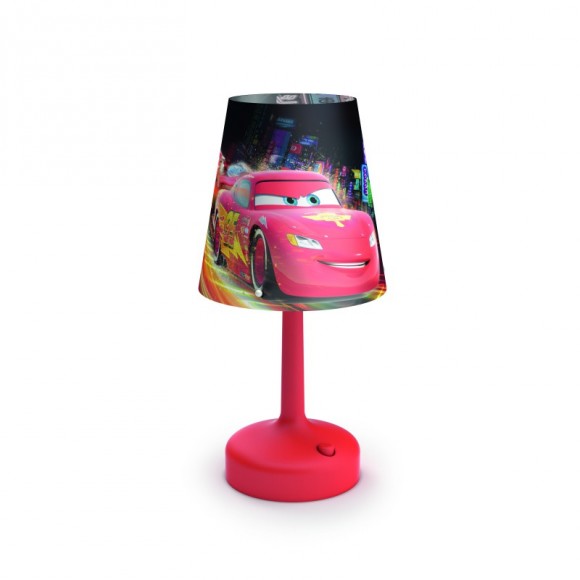 Philips Kindertischlampe CARS - Farbmix