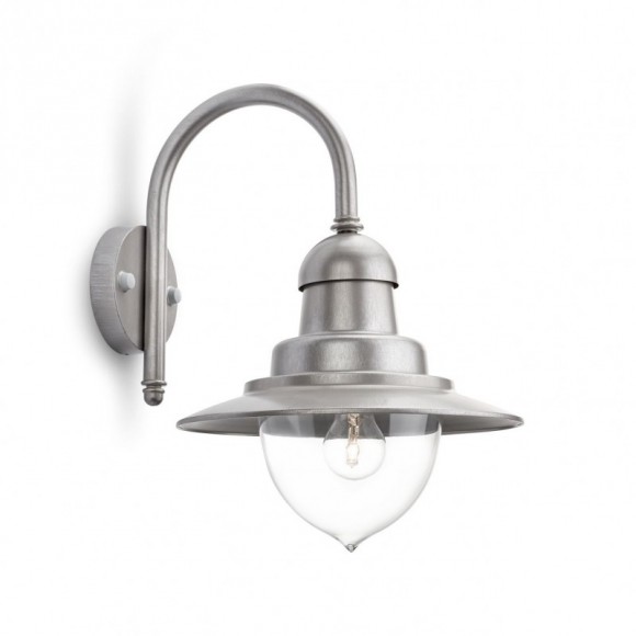 Philips 01652/52/16 Außenwandleuchte 1x53W RAINDROP | E27 | IP44