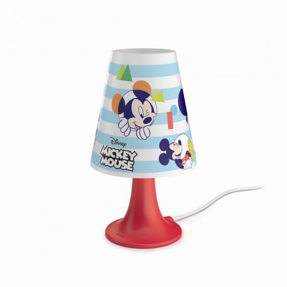Philips 71795/30/16 LED Tischlampe Kinder Mickey Mouse 1x2,3W | 2700K