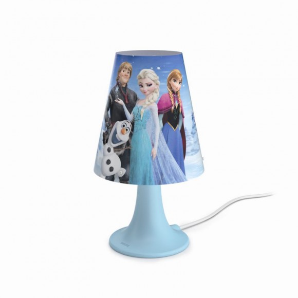 Philips Kinder LED Tischlampe FROZEN 2,3W - blau