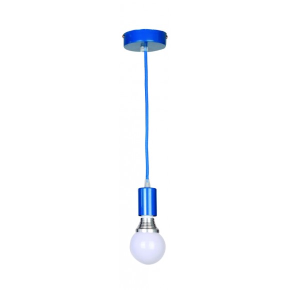 LEDKO 00410 Pendelleuchte 1x40W | E27 - blau