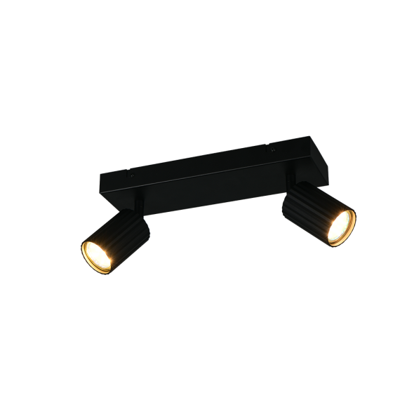 Trio T867700232 Spot-Deckenleuchte SOKA  | 10W GU10 | schwarz