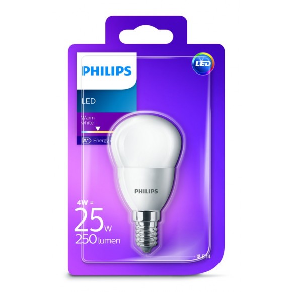 Philips 101381262 LED Lampe 1x4W | E14 | 2700K