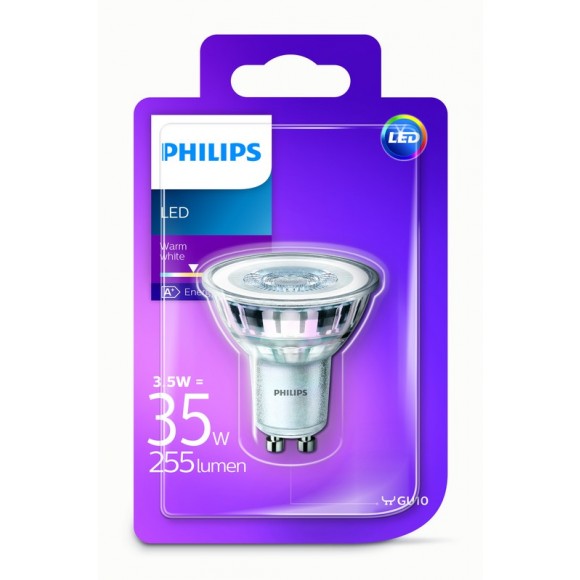 Philips 101383521 LED Lampe 1x3,5W | GU10 | 2700K