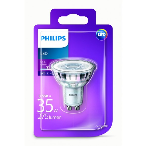 Philips 101383531 LED Lampe 1x3,5W | GU10 | 4000K