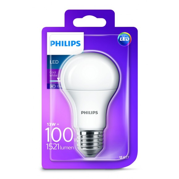 Philips 101381/00/22 LED Lampe 1x13W | E27 | 4000K