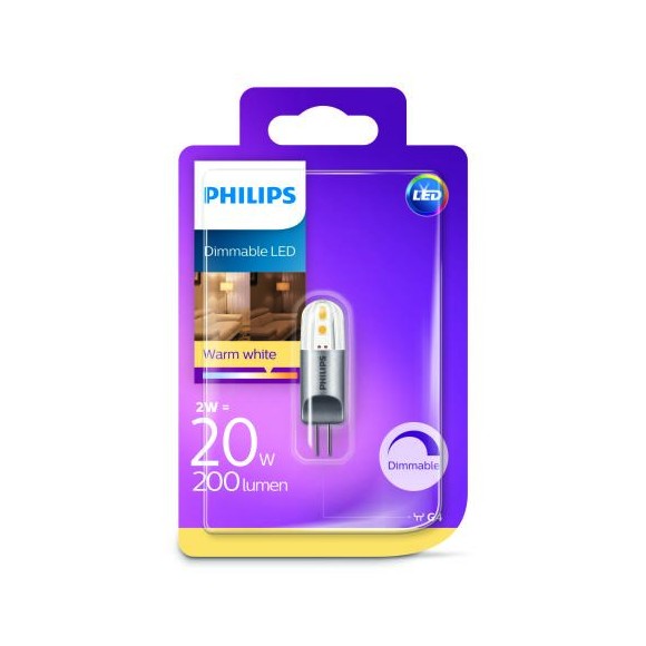 Philips 8718696578636 LED Lampe 1x2W | G4 | 2700K