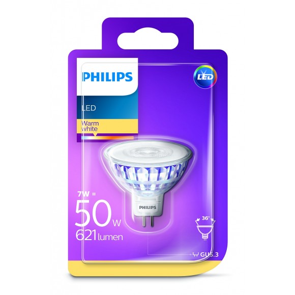 Philips 8718696813959 LED Lampe 1x7W | MR16 | 2700K