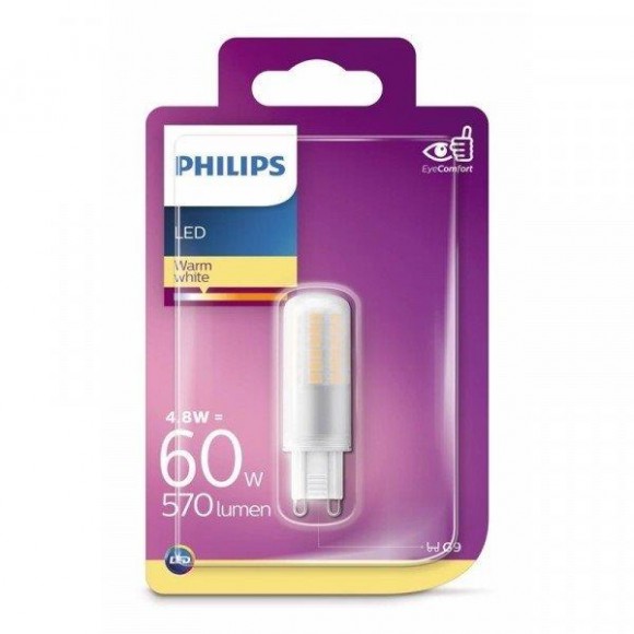 Philips 8718699657789 LED Lampe 1x4,8W | G9 | 2700K