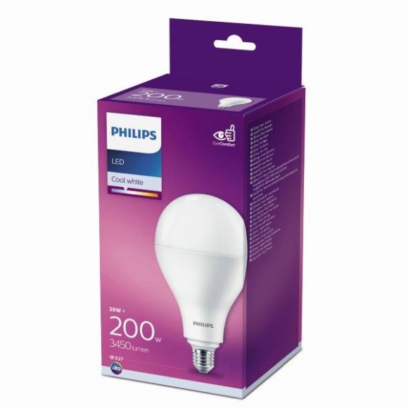 Philips 8718699662264 LED Lampe 1x30W | E27 | 4000K - EYECOMFORT