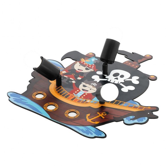 Eglo 97408 Kinderwandleuchte San Carlo 3x40W | E27 - farbig