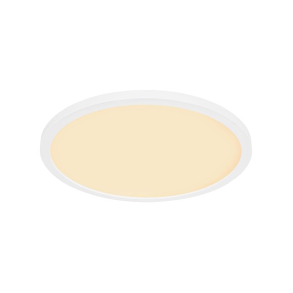 Globo 41562-18W LED-Deckenleuchte Sapana 1x18W | 1600lm | 3000K | IP44 - Schaltdimmer, Memory-Funktion, weiß, opal