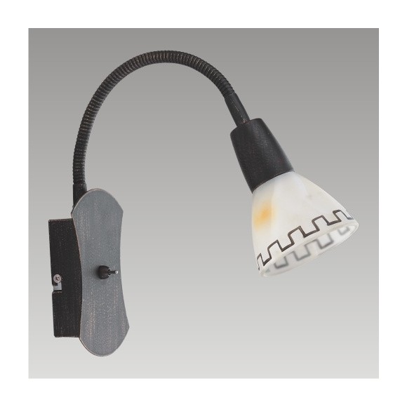 Prezent 25072 Aztec 1-Punkt Lampe + Hals + Schalter