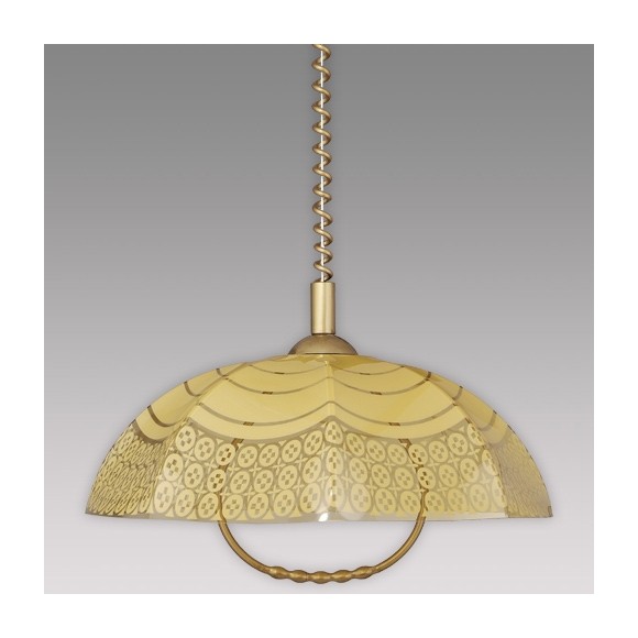 Prezent 47001 Z01 Lyra Acryl Hängeleuchte 1x60W