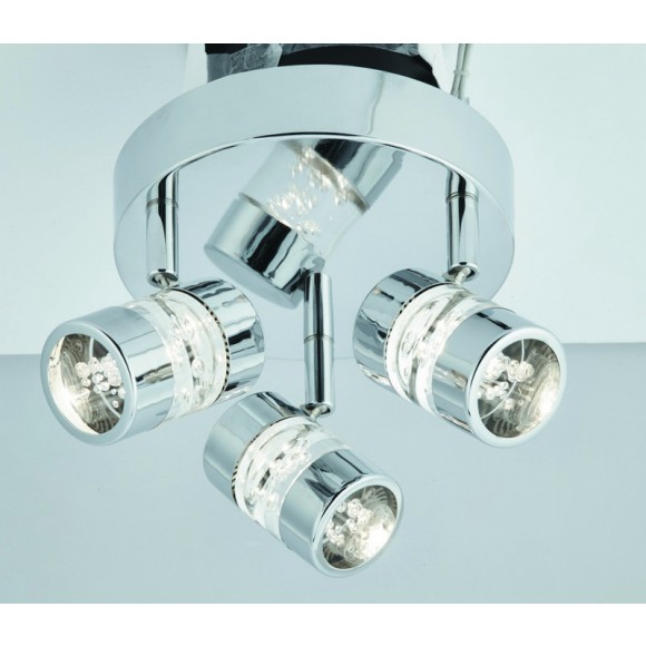 Searchlight 4413CC BUBBLES LED Leuchte 3 Punkte IP44