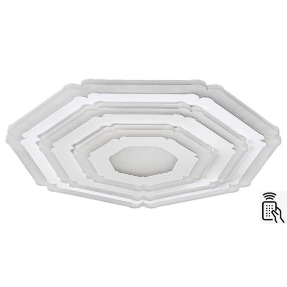 Rabalux 3100 LED-Deckenleuchte Taneli 1x41w | 3046lm | 3000-6500K - CCT, dimmbar, Fernbedienung, weiß