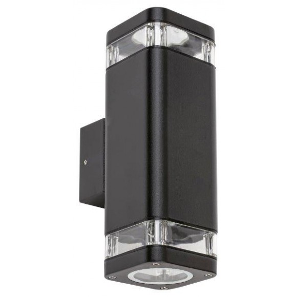 Rabalux 7956 Wandlampe Sintra 2x25w | Gu10 | IP44 - schwarz